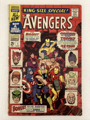 Buy Avengers Annual #1 – Avengers vs. Mandarin in "The Monstrous Master Plan of the Mandarin!" - Marvel Comics