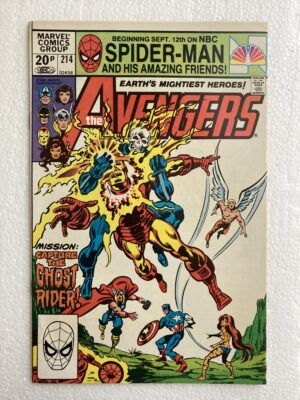 Buy Avengers #214 – Ghost Rider vs. Avengers in "Three Angels Fallen!" - Marvel Comics