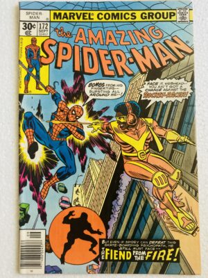 Buy Amazing Spider-Man #172 – 1st Appearance of Rocket Racer in "The Fiend from the Fire!" - Marvel Comics