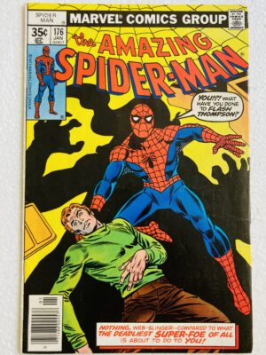 Buy Amazing Spider-Man #176 – 1st Appearance of Dr. Bart Hamilton as Green Goblin in "He Who Laughs Last...!" - Marvel Comics