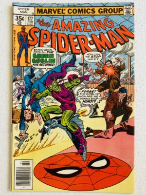 Buy Amazing Spider-Man #177 – Spider-Man Battles Green Goblins in "Goblin in the Middle" - Marvel Comics