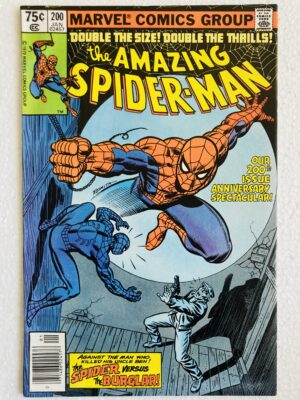 Buy Amazing Spider-Man #200 – Double-Sized Issue | Death of the Burglar in "The Spider and the Burglar... a Sequel" - Marvel Comics