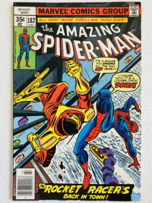 Buy Amazing Spider-Man #182 – 1st Appearance of Jackson Weele (Big Wheel) in "The Rocket Racer's Back in Town!" - Marvel Comics