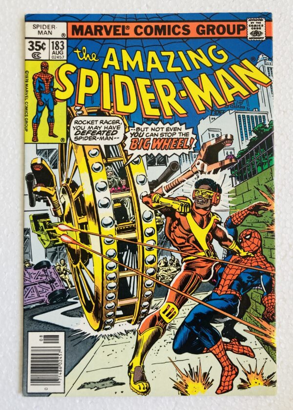 Buy Amazing Spider-Man #183 – 1st Appearance of Jackson Weele as Big Wheel in "And Where the Big Wheel Stops, Nobody Knows!" - Marvel Comics