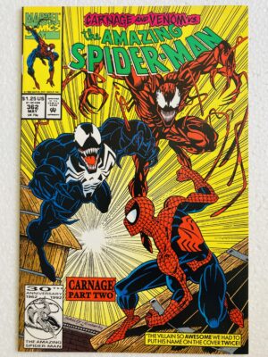 Buy Amazing Spider-Man #362 – 3rd Appearance of Carnage in "Savage Alliance" - Marvel Comics