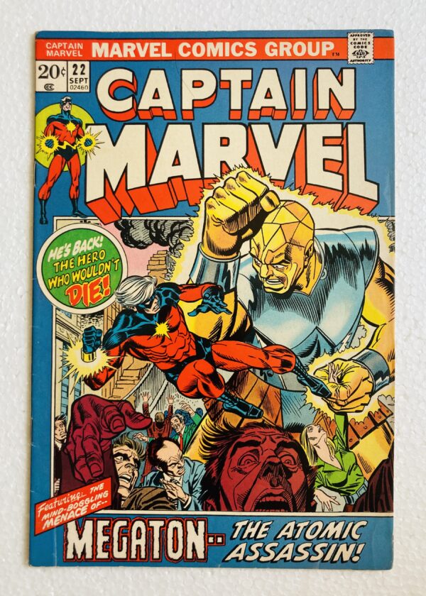 Captain Marvel #22 - Marvel Comics