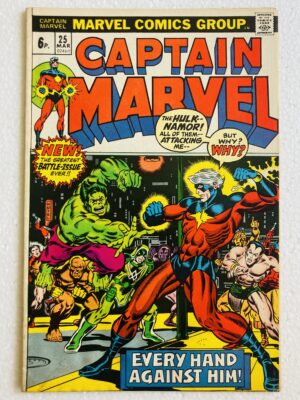 Captain Marvel #25 - Marvel Comics