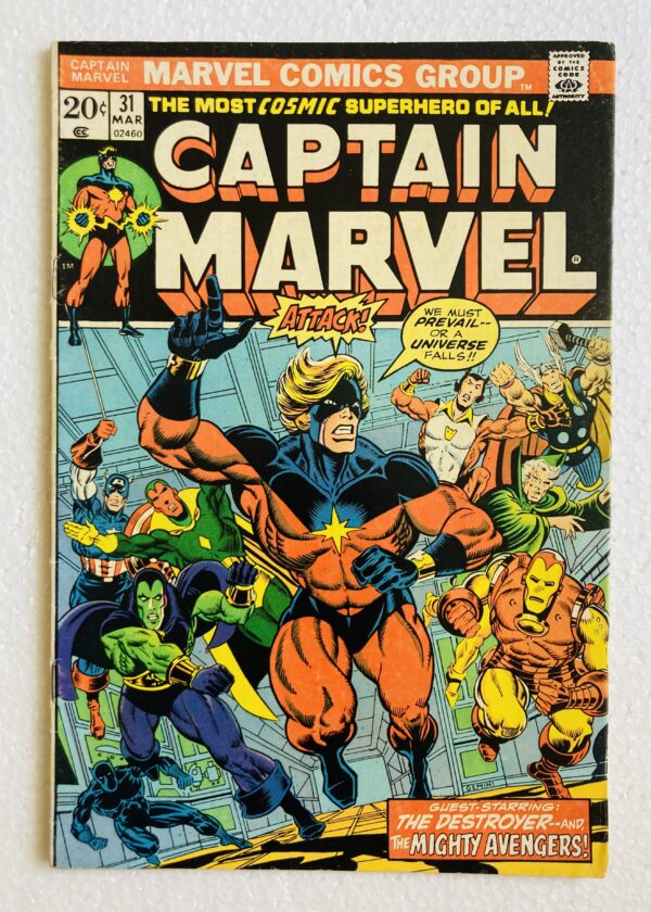 Captain Marvel #31 - Marvel Comics