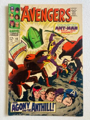 Buy Avengers #46 – Goliath Returns & Whirlwind’s First Appearance in "The Agony and the Anthill!" - Marvel Comics