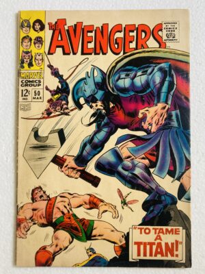 Buy Avengers #50 – Hercules Quits the Avengers in "To Tame a Titan!" - Marvel Comics