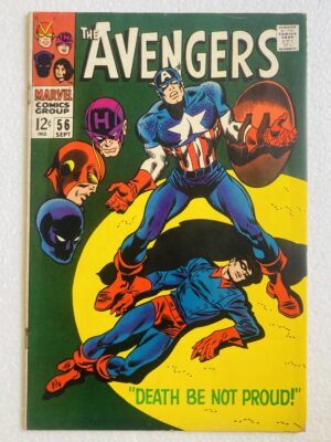 Buy Avengers #56 – Avengers Witness Bucky Barnes' Death in "Death Be Not Proud!" - Marvel Comics