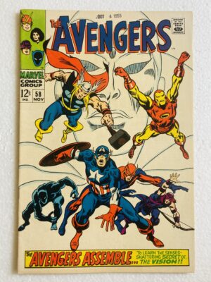 Buy Avengers #58 – 2nd Appearance & Origin of Vision in "Even An Android Can Cry" - Marvel Comics