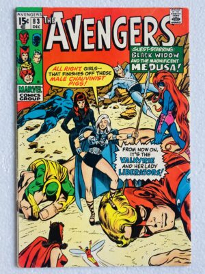 Buy Avengers #83 – 1st Appearance of Valkyrie & the Lady Liberators in "Come on in... the Revolution's Fine!" - Marvel Comics