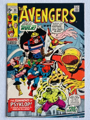 Buy Avengers #88 – 1st Appearance of Psyklop in "The Summons of Psyklop" - Marvel Comics