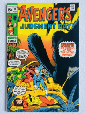 Buy Avengers #90 – Guest-Starring Captain Marvel (Mar-Vell) in "Judgment Day" - Marvel Comics