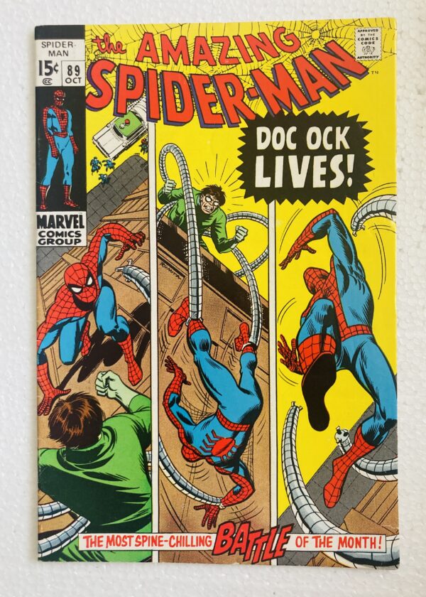 Buy Amazing Spider-Man #89 – Return of Doctor Octopus in "Doc Ock Lives!" - Marvel Comics