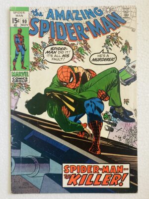 Buy Amazing Spider-Man #90 – Death of Captain George Stacy in "And Death Shall Come!" - Marvel Comics