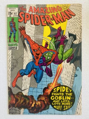 Buy Amazing Spider-Man #98 – The Goblin’s Last Gasp! Not Approved by the Comics Code Authority - Marvel Comics