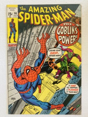 Buy Amazing Spider-Man #98 – The Goblin’s Last Gasp! Not Approved by the Comics Code Authority - Marvel Comics