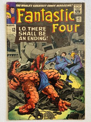 Buy Fantastic Four #43 – Conclusion of the Frightful Four Battle in "Lo! There Shall Be an Ending!" - Marvel Comics