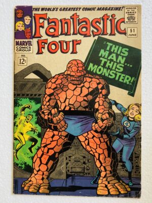 Buy Fantastic Four #51 – 1st Appearance of the Negative Zone in "This Man... This Monster!" - Marvel Comics