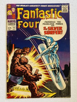 Buy Fantastic Four #55 – 4th Appearance of Silver Surfer in "When Strikes the Silver Surfer!" - Marvel Comics