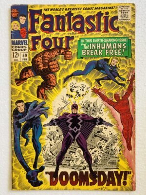 Buy Fantastic Four #59 – Doctor Doom with Silver Surfer’s Powers in "Doomsday!" - Marvel Comics