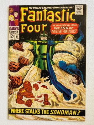 Buy Fantastic Four #61 – Sandman Battle in "Where Stalks the Sandman?" - Marvel Comics