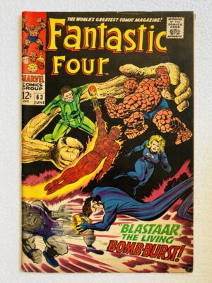 Buy Fantastic Four #63 – 1st Appearance of Blastaar in "Blastaar, the Living Bomb-Burst!" - Marvel Comics