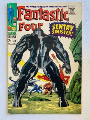 Buy Fantastic Four #64 – 1st Appearance of Kree Sentry 459 in "The Sentry Sinister!" - Marvel Comics