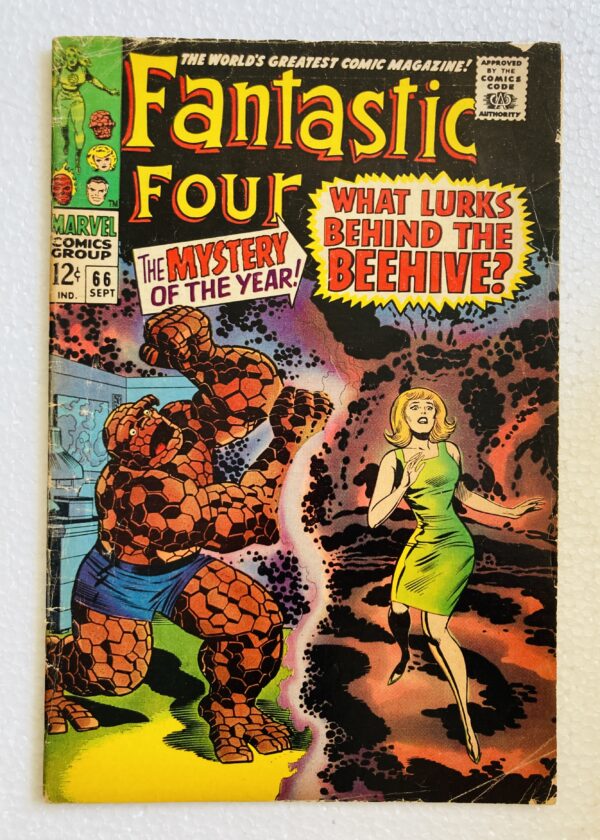 Buy Fantastic Four #66 – 1st Appearance of the Enclave & Cameo of Him in "What Lurks Behind the Beehive!" - Marvel Comics