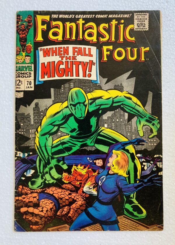 Buy Fantastic Four #70 – Battle with the Brainwashed Thing in "When Fall the Mighty!" - Marvel Comics