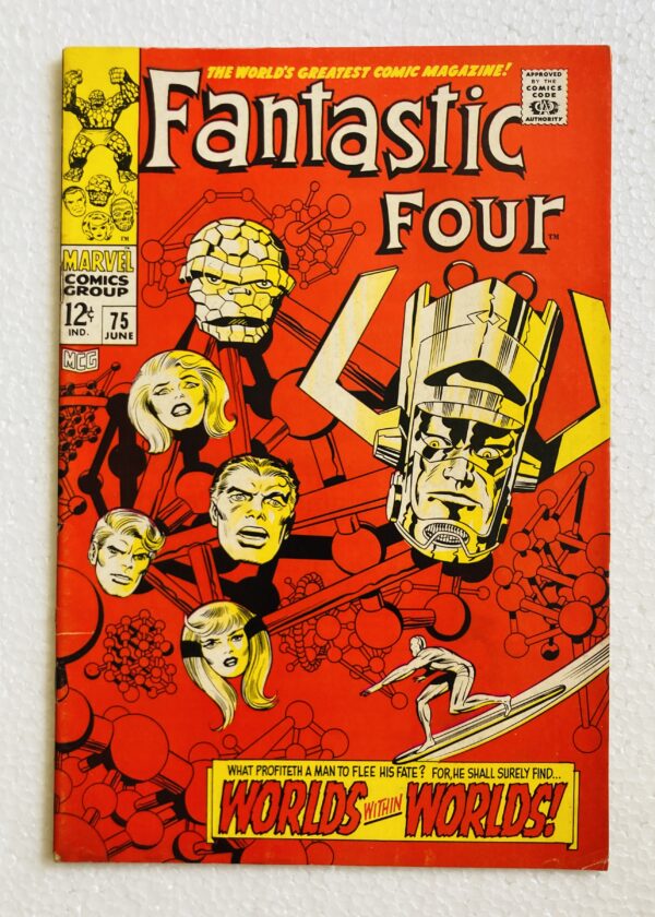 Buy Fantastic Four #75 – Silver Surfer & Negative Zone Adventure in "Worlds Within Worlds!" - Marvel Comics