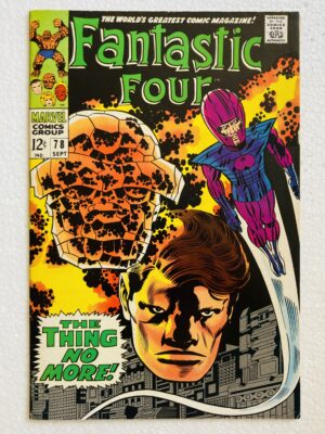 Buy Fantastic Four #78 – Ben Grimm’s Transformation in "The Thing No More!" - Marvel Comics