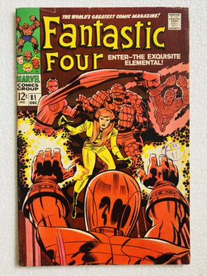 Buy Fantastic Four #81 – Crystal Joins the Team in "Enter – The Exquisite Elemental!" - Marvel Comics