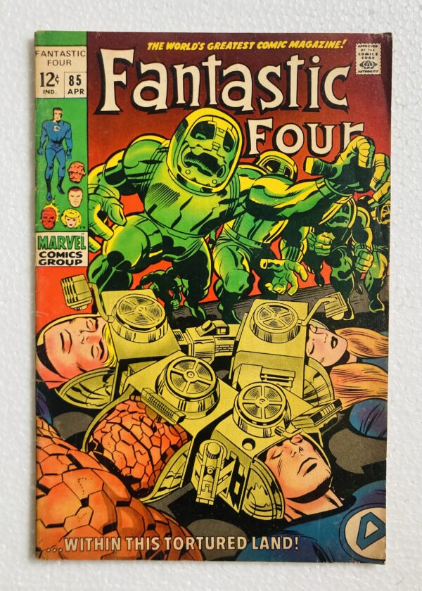 Buy Fantastic Four #85 – Battle with Doctor Doom in "Within This Tortured Land!" - Marvel Comics