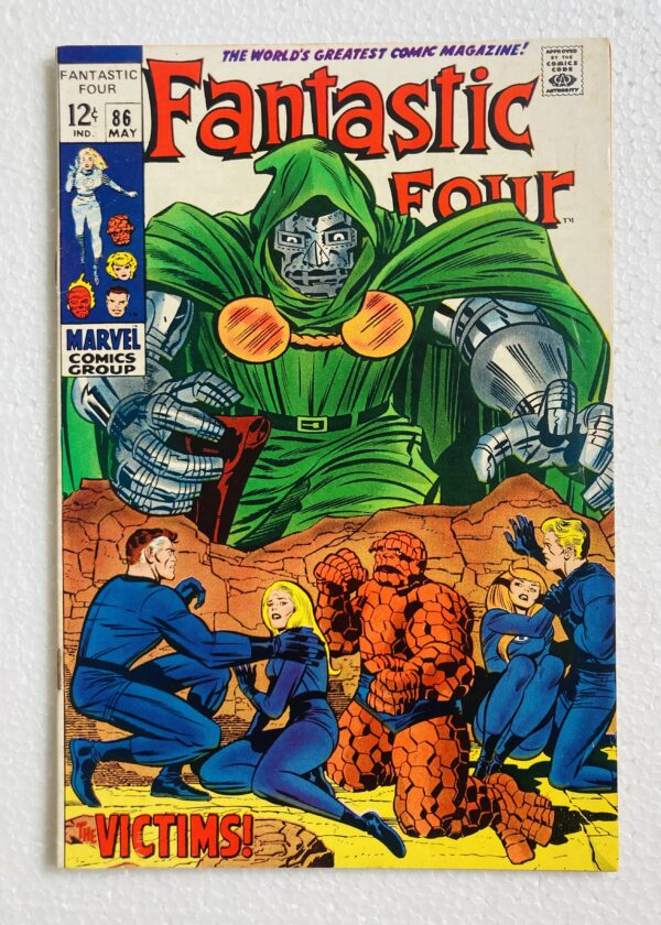 Buy Fantastic Four #86 – Fantastic Four vs. Doctor Doom in "The Victims!" - Marvel Comics