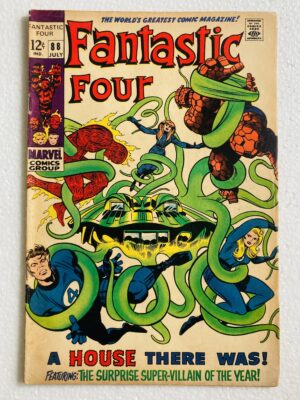 Buy Fantastic Four #88 – Fantastic Four’s Battle with Mole Man in "A House There Was!" - Marvel Comics