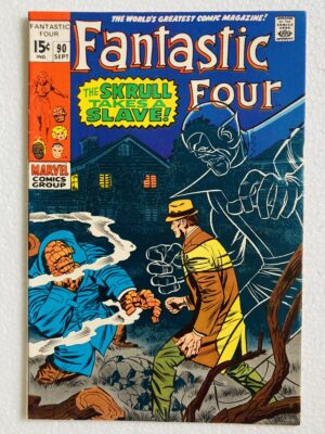 Buy Fantastic Four #90 – The Thing Captured by Skrulls in "The Skrull Takes a Slave!" - Marvel Comics