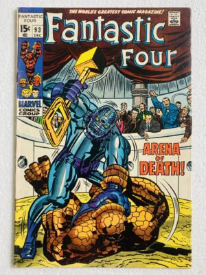 Buy Fantastic Four #93 – The Thing’s Gladiator Battle with Torgo in "At the Mercy of Torgo!" - Marvel Comics