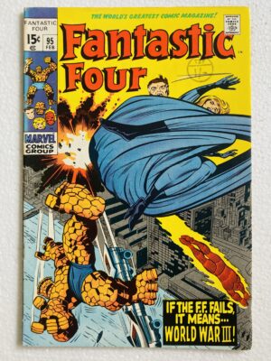 Buy Fantastic Four #95 – The Fantastic Four Stop World War Three in "Tomorrow -- World War Three!" - Marvel Comics