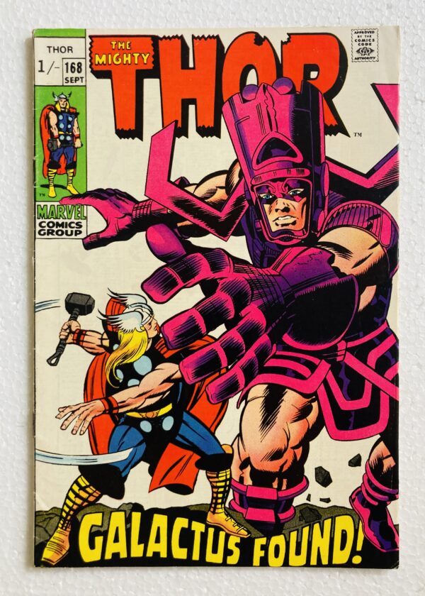 Buy Thor #168 – "Galactus Found!" | Discover Galactus's Origin