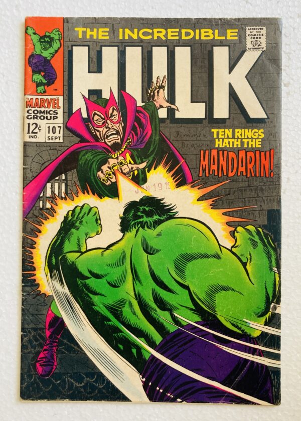 Hulk #107 - Marvel Comics