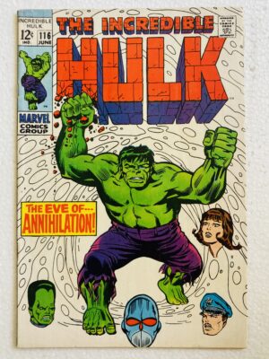 Buy Hulk #116 – Hulk’s Fight for Survival in "The Eve of Annihilation!" - Marvel Comics