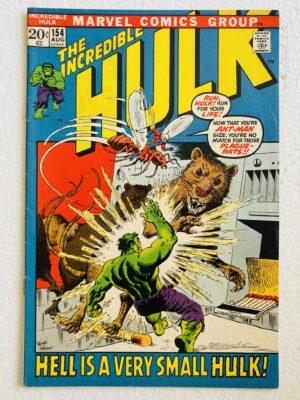 Buy Hulk #154 – Hulk’s Struggle in "Hell is a Very Small Hulk!" - Marvel Comics