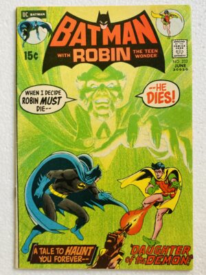 Buy Batman #232 – 1st Appearance of Ra's Al Ghul in "Daughter of the Demon" with classic Neal Adams cover art. - DC Comics