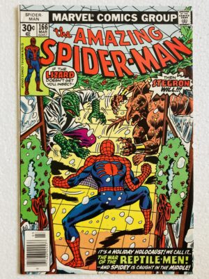 Buy Amazing Spider-Man #166 – 1st Appearance of Spider-Slayer Mark V - Marvel Comics