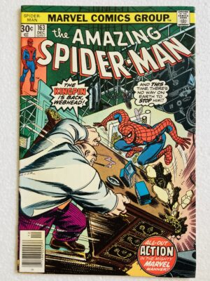 Buy Amazing Spider-Man #163 – Spider-Man vs. The Kingpin in "All the Kingpin’s Men!" - Marvel Comics