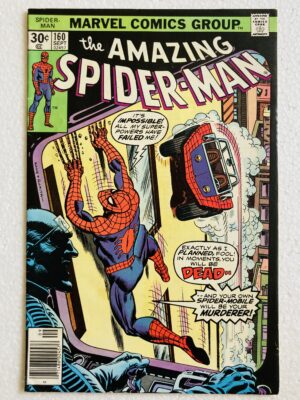 Buy Amazing Spider-Man #160 – Cover Featuring the Spider-Mobile in Action! - Marvel Comics