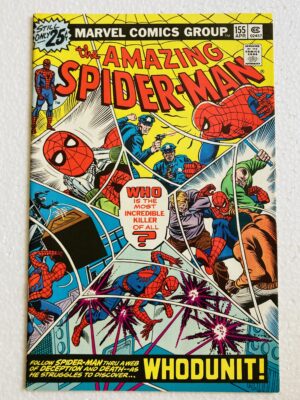 Buy Amazing Spider-Man #155 – 1st Appearance of Leroy Tallon in "Whodunit!" - Marvel Comics